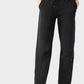 Drawstring Waist Sports Pants with Pockets
