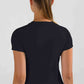 Round Neck Short Sleeve Sports T-Shirt