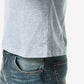 Notched Neck Short Sleeve Tee