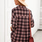 Plaid Button Relaxed Fit Shirt
