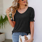 Flounce Sleeve V-Neck Tee