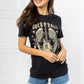 mineB Full Size Rock & Roll Graphic Tee