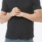 Notched Neck Short Sleeve Tee