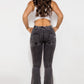 Two-Button Flare Jeans
