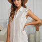 Flutter Sleeve Button Front Shirt