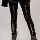 Grommet Lace Up Leggings