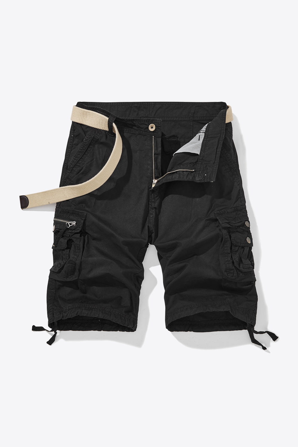 Belted Cargo Shorts