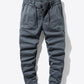 Drawstring Waist Cargo Joggers