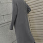 Horizontal Ribbing Dropped Shoulder Cardigan