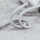 Drop Shoulder Hoodie with Slit