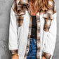 Plaid Snap Front Fleece Shacket