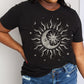 Simply Love Full Size Sun, Moon, and Star Graphic Cotton Tee