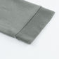 Quarter-Button Exposed Seam Dropped Shoulder Hoodie