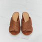 Qupid Pier Walk Jute Block Heel Slide