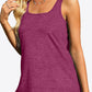 Curved Hem Square Neck Tank