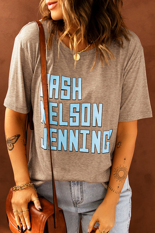 CASH NELSON JENNING Graphic Tee