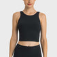 Feel Like Skin Highly Stretchy Cropped Sports Tank