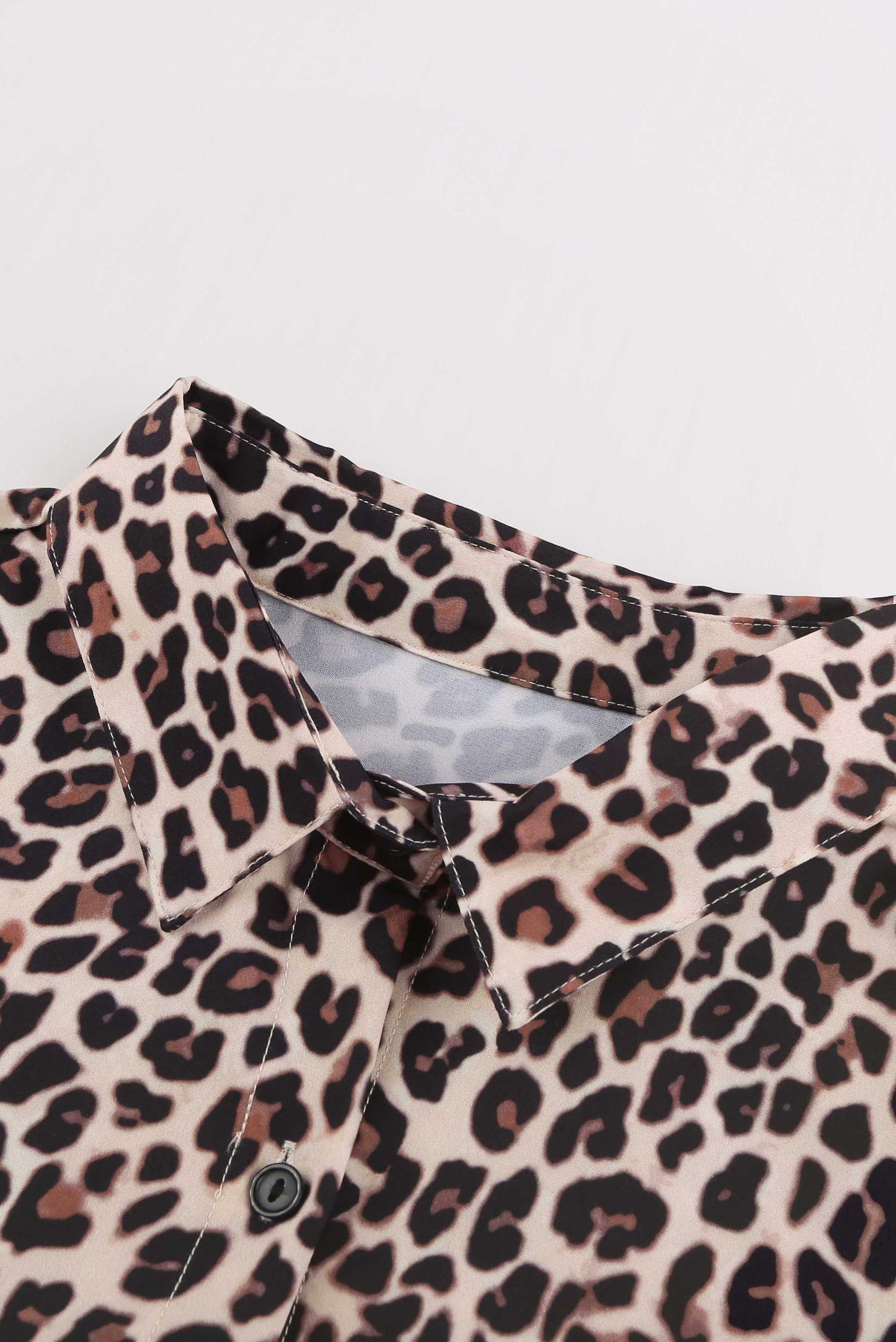 Printed Short Sleeve Button Down Shirt