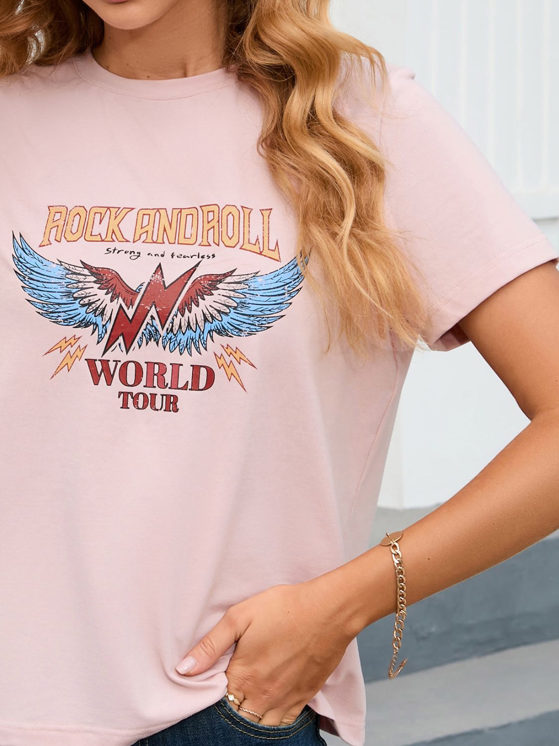 Graphic Round Neck Tee