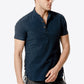 Short Sleeve Henley Tee