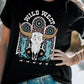 WILD WEST Graphic Short Sleeve Tee Shirt
