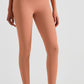 High Waist Seamless Ankle-Length Yoga Leggings