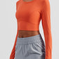 Cross The Finish Line Cropped Sports Top