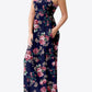 Empire Waist Sleeveless Dress with Pockets