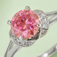 1 Carat Moissanite 4-Prong 925 Sterling Silver Ring