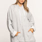 Side Slit Raglan Sleeve Hoodie