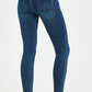 Full Size Mid-Rise Waist Skinny Jeans