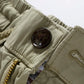 Drawstring Elastic Waist Cargo Shorts