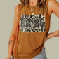Leopard BABE Graphic Tank