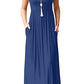 Full Size Short Sleeve Round Neck Dress with Pockets