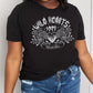 Simply Love Full Size WILD HEARTS 1993 WORLD TOUR Graphic Cotton Tee