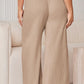 Plus Size Smocked Waist Wide Leg Pants