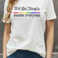Simply Love Full Size MEANS EVERYONE Graphic Cotton Tee
