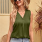 Satin V-Neck Tank