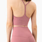 Breathable Racerback Halter Neck Sports Bra