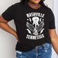 Simply Love Full Size NASHVILLE TENNESSEE Graphic Cotton Tee