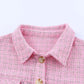 Plaid Button Up Pocketed Shacket