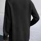 Turtleneck Raglan Sleeve Rib-Knit Dress with Pockets