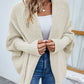 Dolman Sleeve Open Front Cardigan