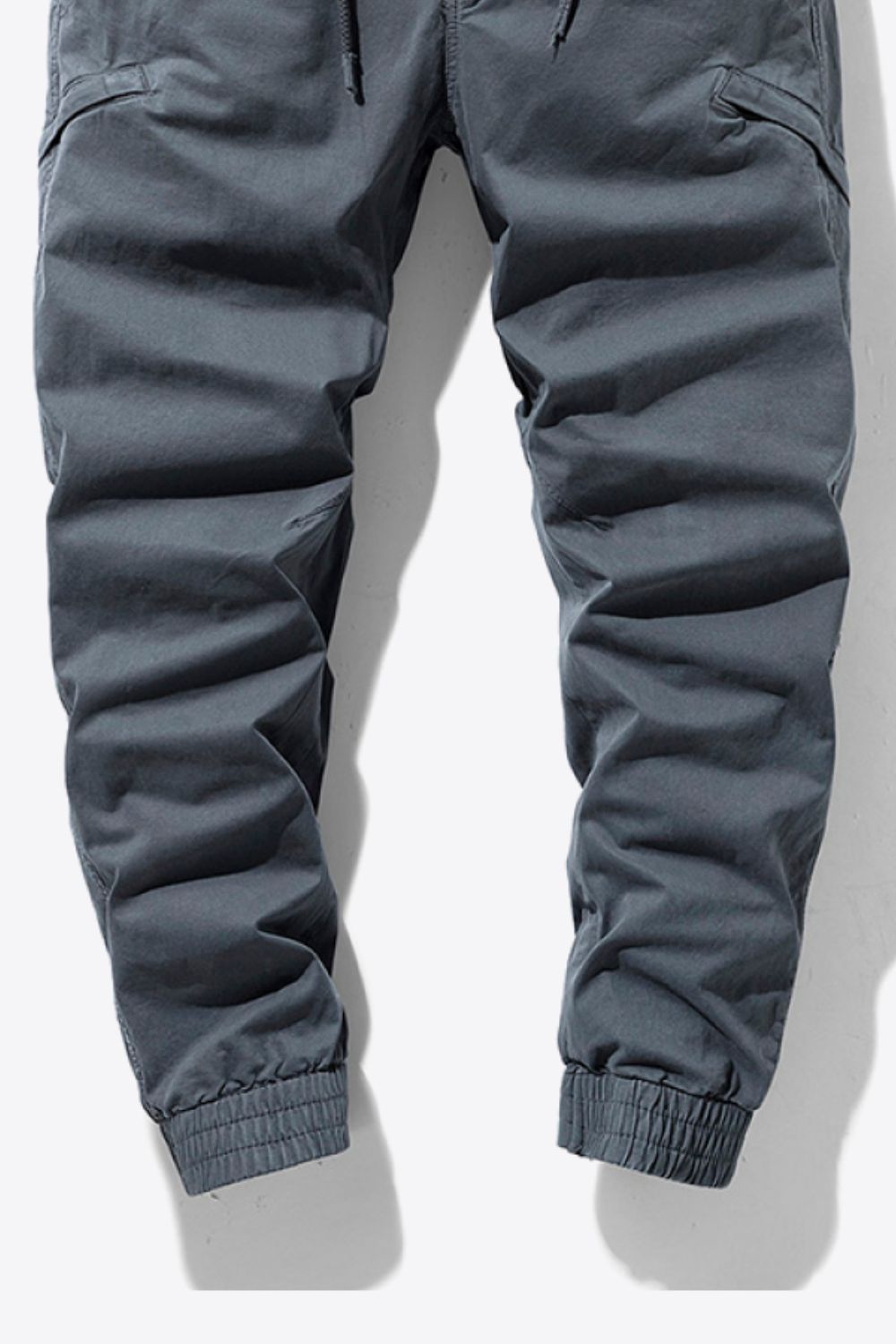 Drawstring Waist Cargo Joggers