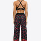 Oversized Printed Wide Leg Long Pants