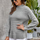 Crewneck High-Low Sweater