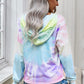 Tie-Dye Dropped Shoulder Hoodie