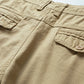Belted Button and Zip Closure Shorts