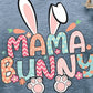 MAMA BUNNY Easter Graphic Short Sleeve Tee