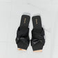 Qupid Ladies' Lunch Square Toe Crisscross Slide